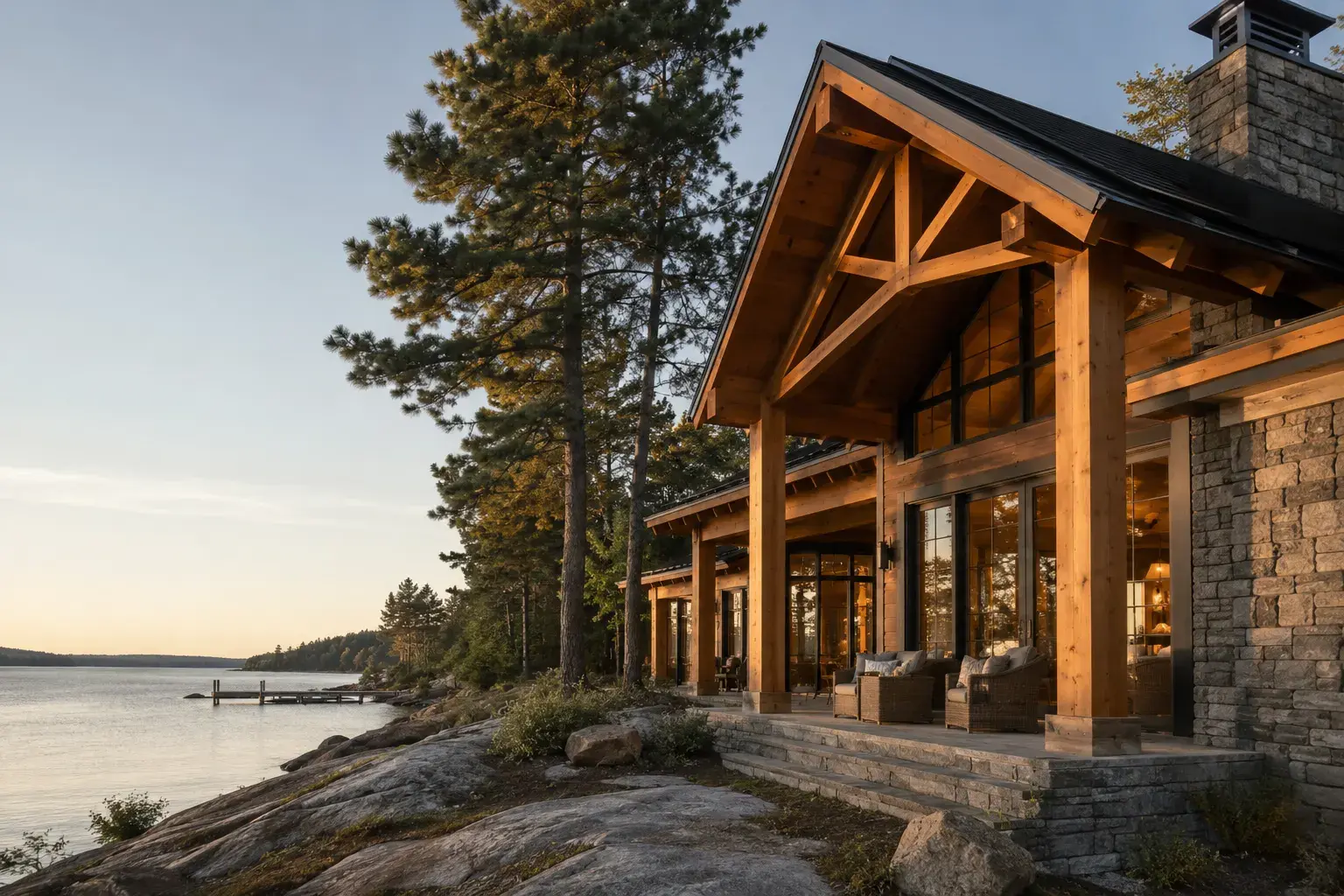 Custom Cottages, designed and built by Andare Homes