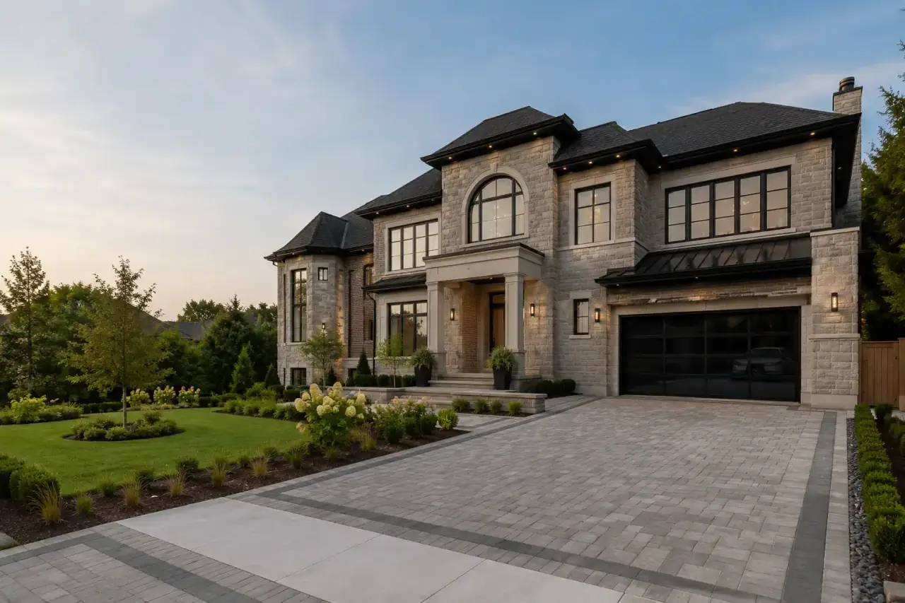 Custom home designed and built by Andare Homes