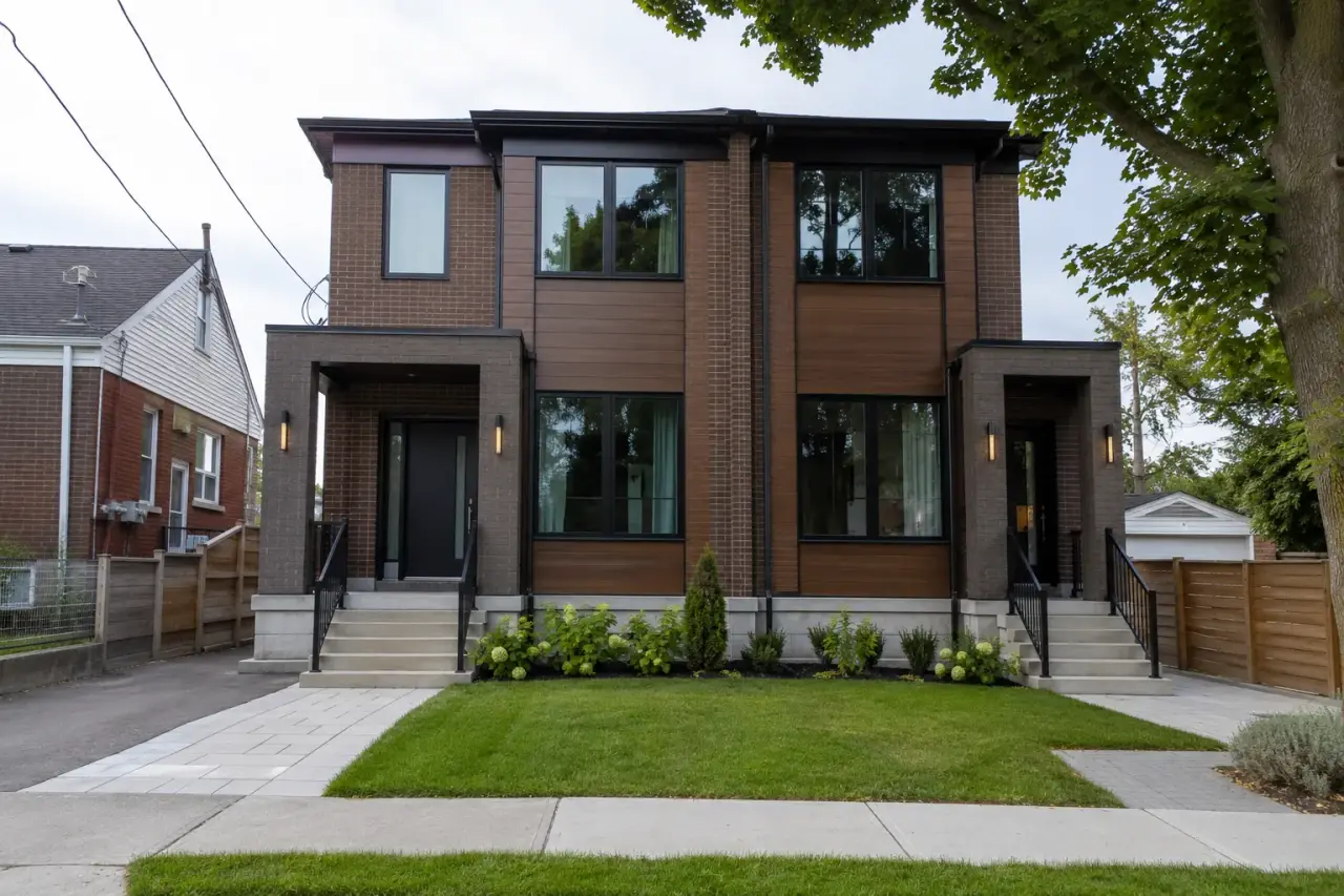 Duplex Construction being designed and built by Andare Homes