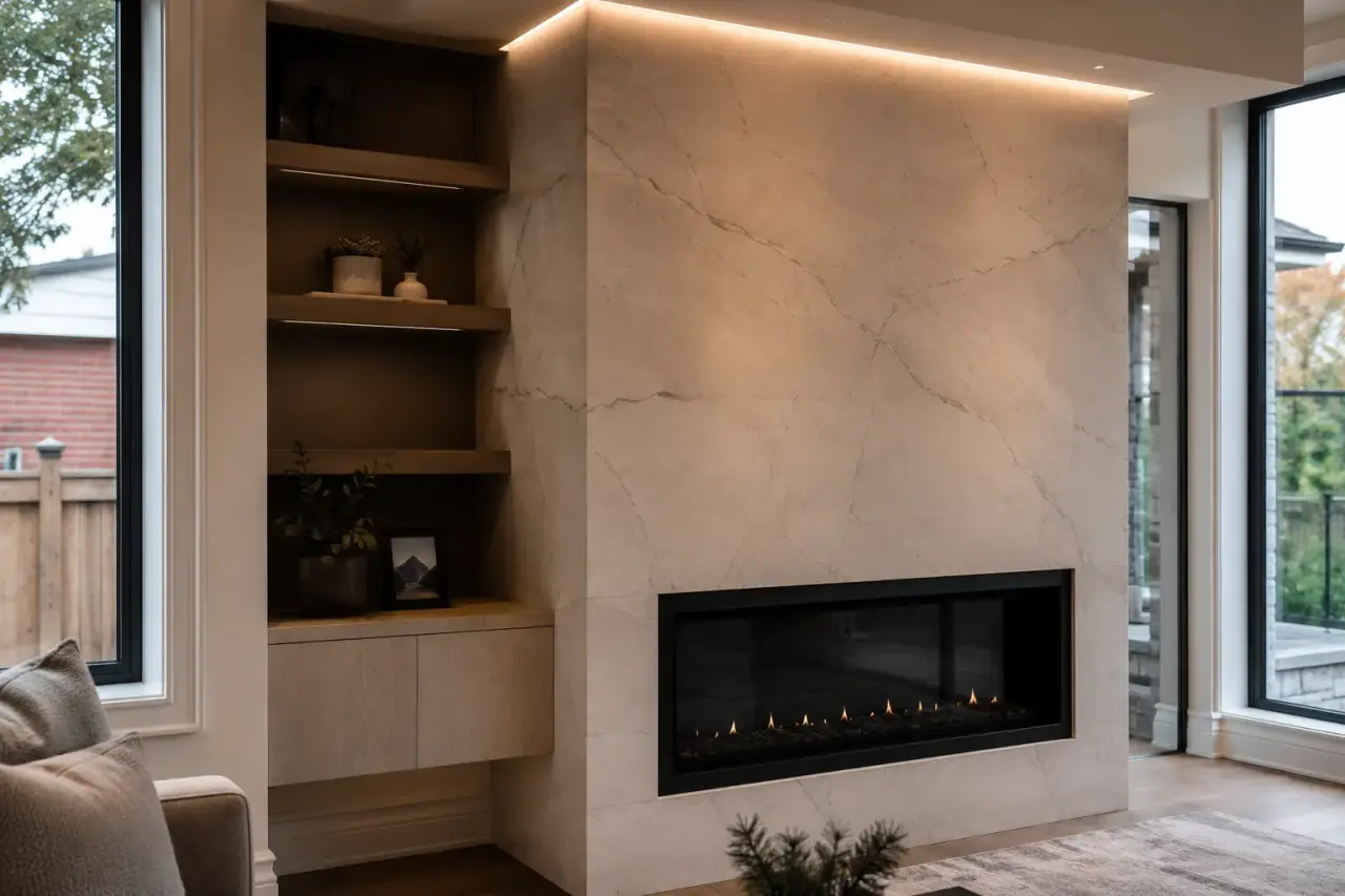 Fireplace Feature Walls