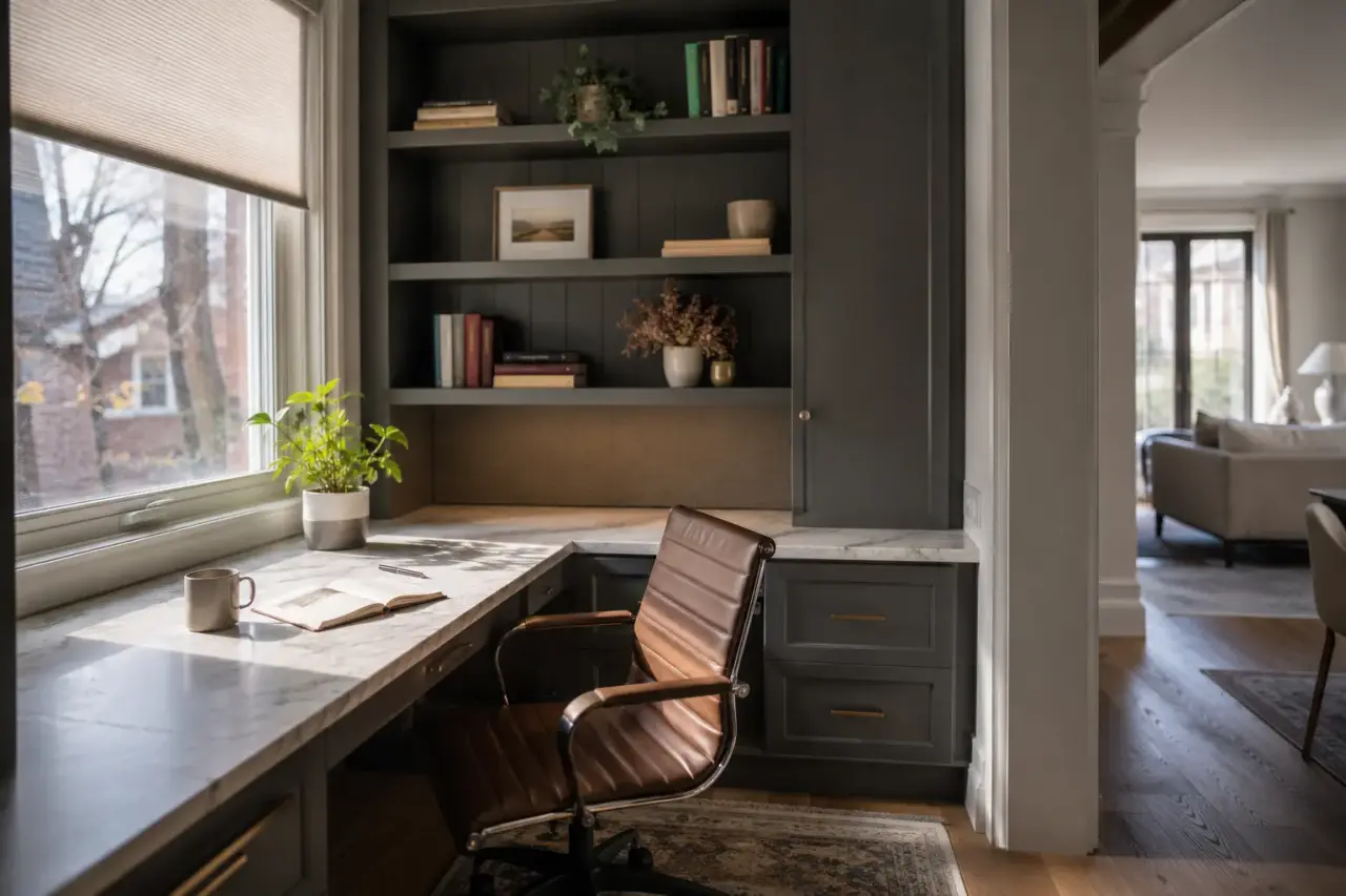 What home office built ins means for your home