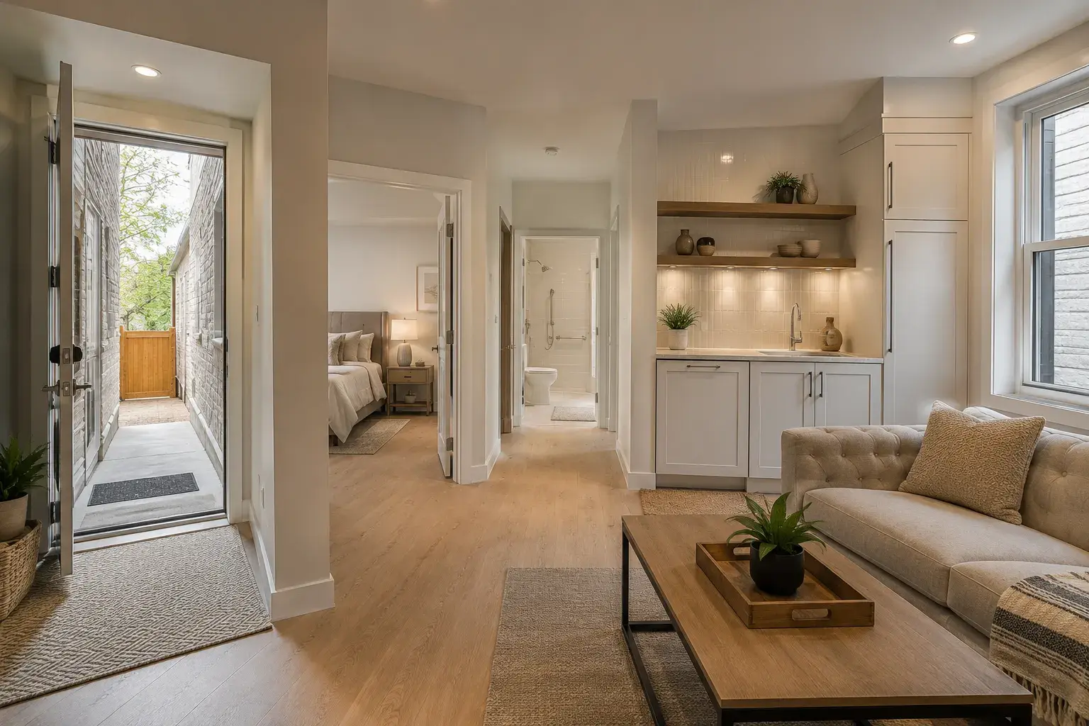 In Law Suites, designed and built by Andare Homes