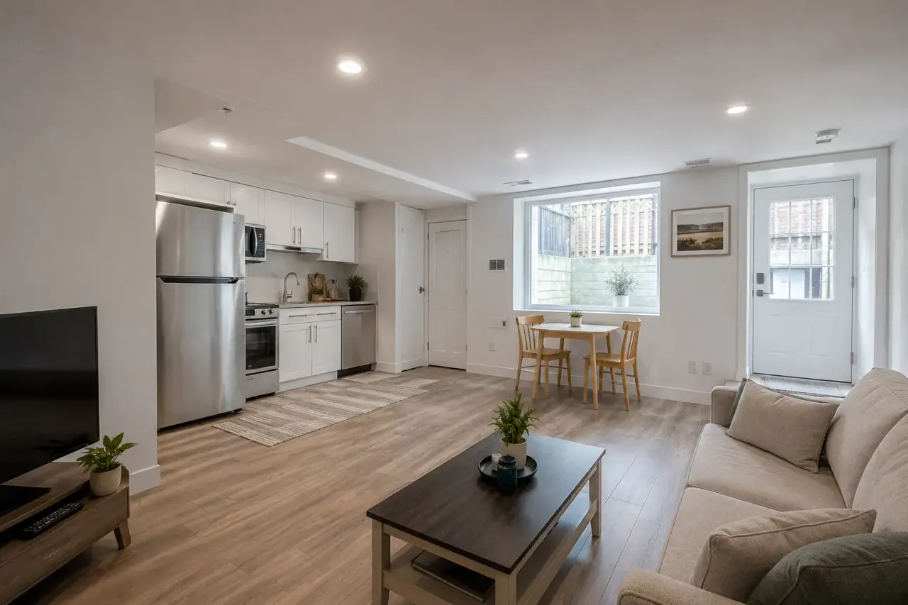 Legal Basement Apartments being designed and built by Andare Homes