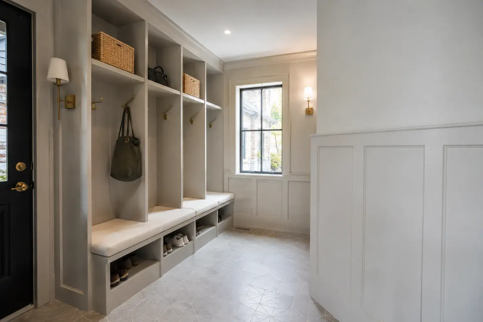 Mudroom and Entryway Renovations, designed and built by Andare Homes