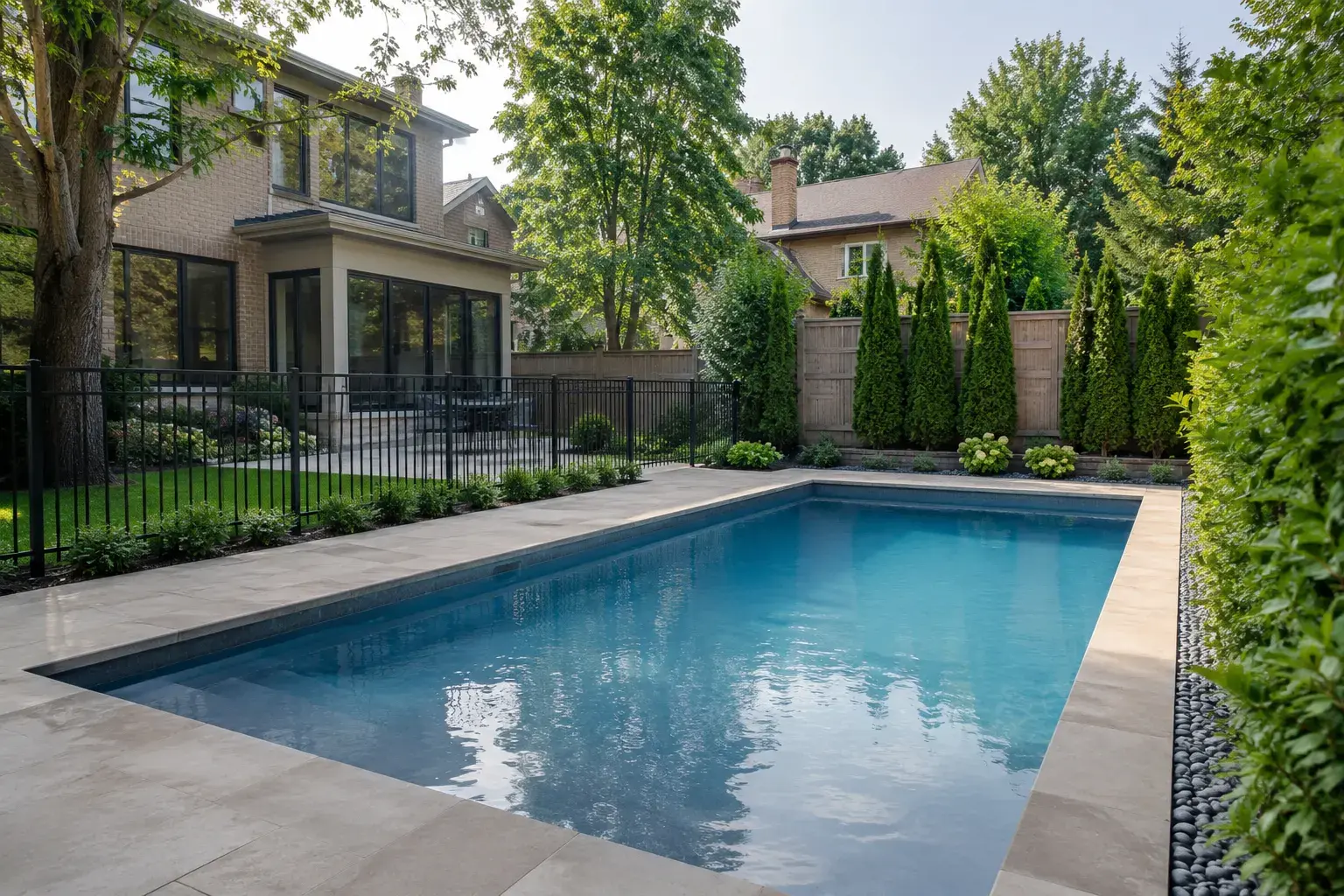Pool Building, designed and built by Andare Homes