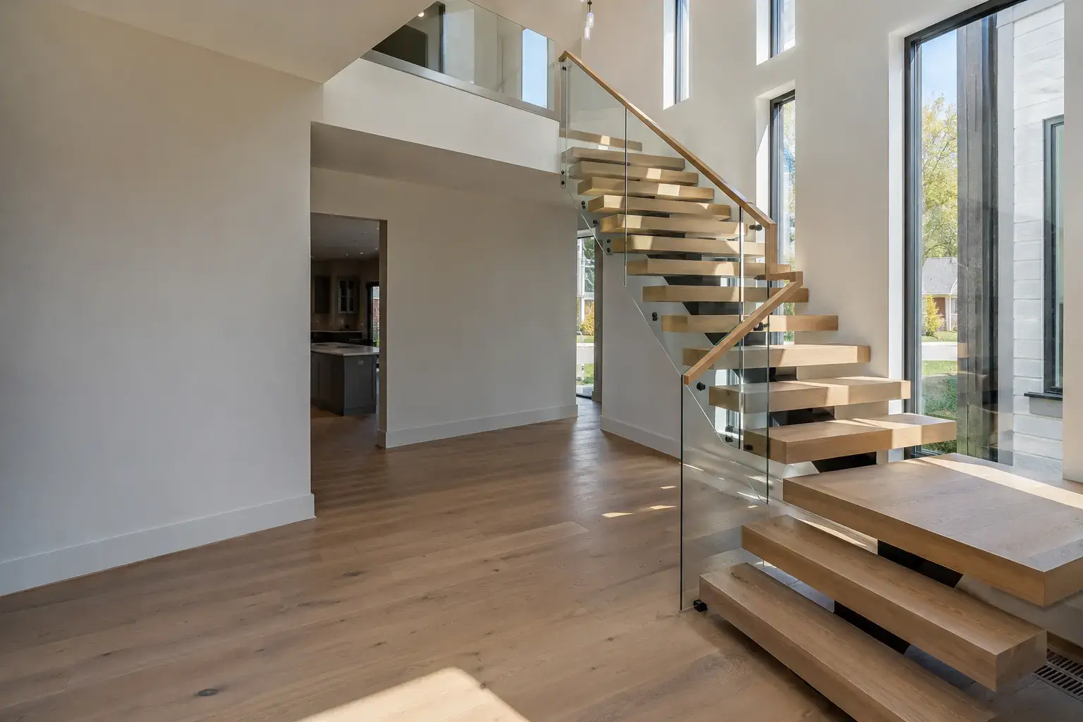 Custom Stairs and Railings, designed and built by Andare Homes