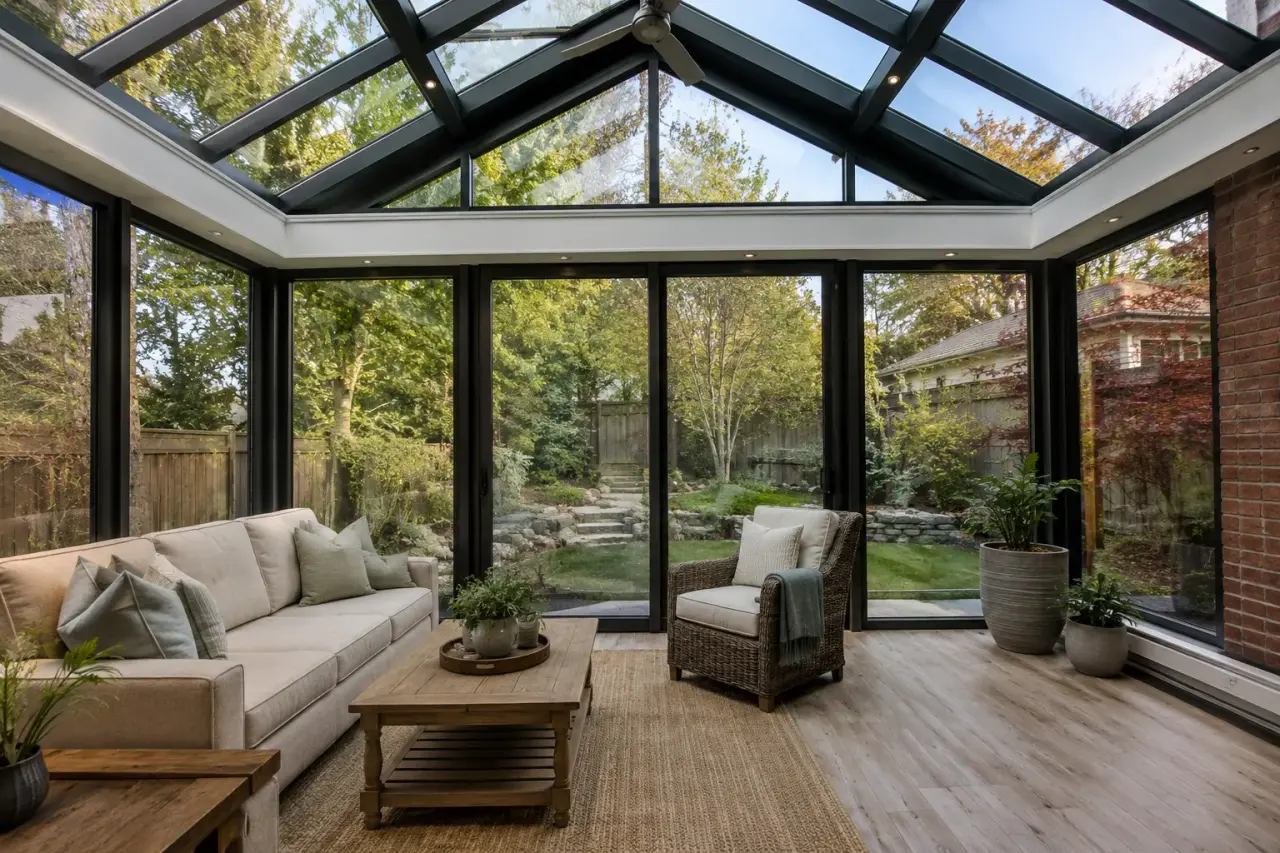 Sunrooms and Four Season Rooms being designed and built by Andare Homes