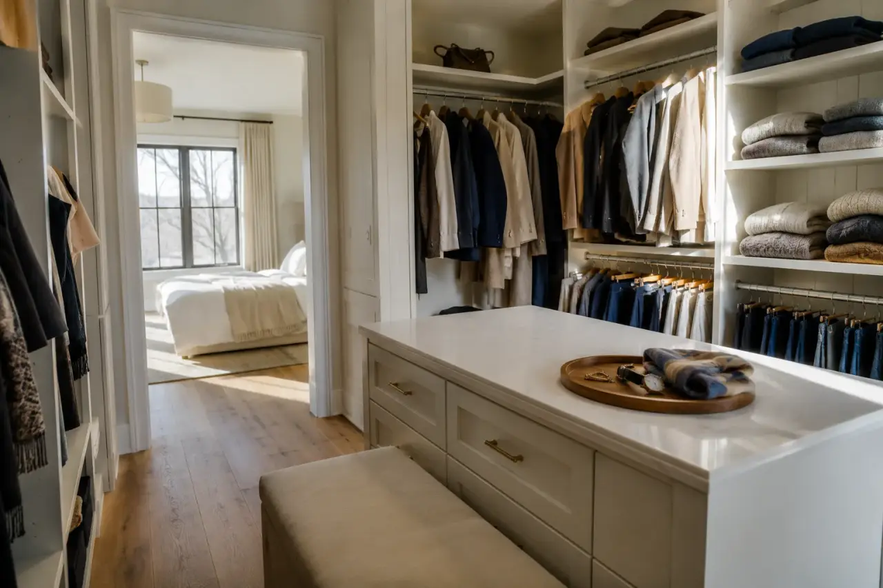 What walk in closets and dressing rooms means for your home